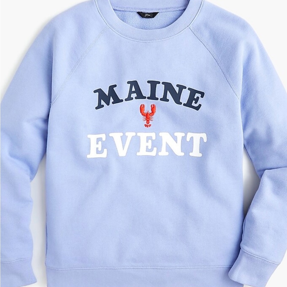 NWT J.Crew “Main Event” sweatshirt